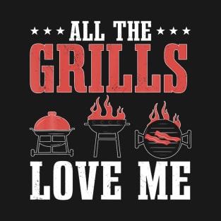 BBQ Lover Grilling Chef Barbecue Brisket Cook Grill Meat T-Shirt