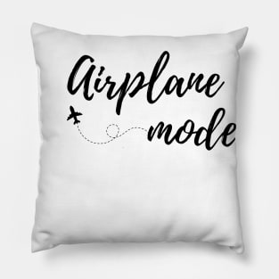 Airplane mode Design Pillow