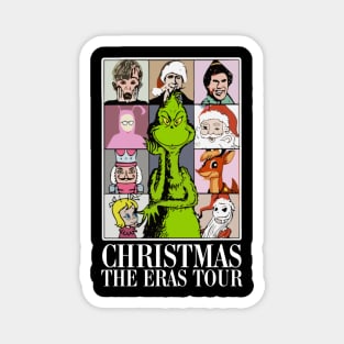 Christmas The Eras Tour Christmas Family And Merry Grinchmas Magnet