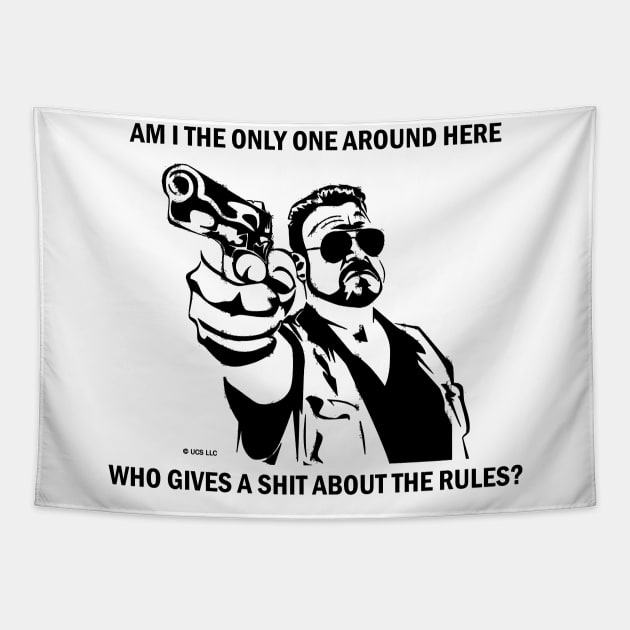 Walter Sobchak Tapestry by valentinahramov