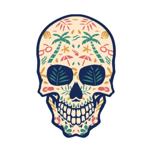 Beach skull T-Shirt