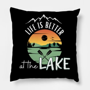 Life is Better at the Lake Pillow