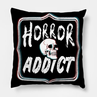 Horror Addict Pillow