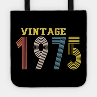 1975 vintage year retro Tote