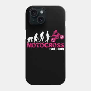 Perfect Evolution of a Motocross Woman gift Phone Case