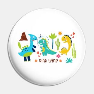 Dino Land Pin