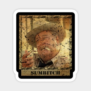 Vintage Sumbitch Magnet