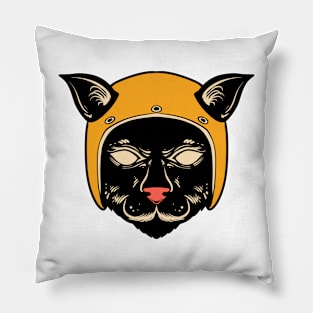 Cat Rider Pillow