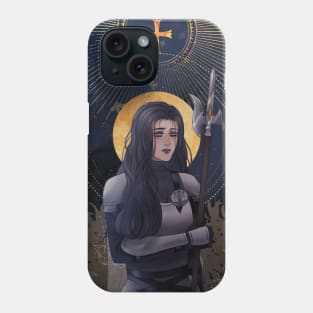 Woman-Knight Phone Case