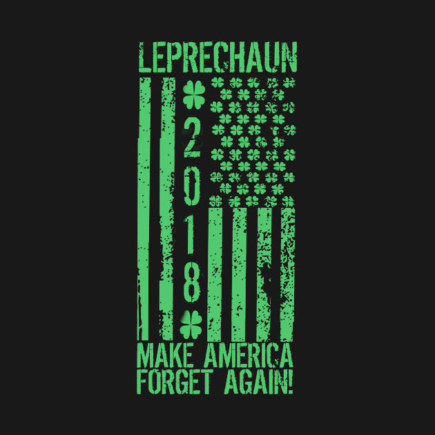 Leprechaun Make America Forget Again by pa2rok