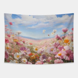 Field of Flowers in the Midday Tapestry