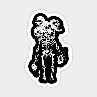 FLAME SKELLY Magnet