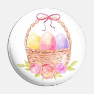 Easter basket Pin