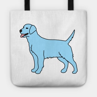 Light Blue Dog Tote