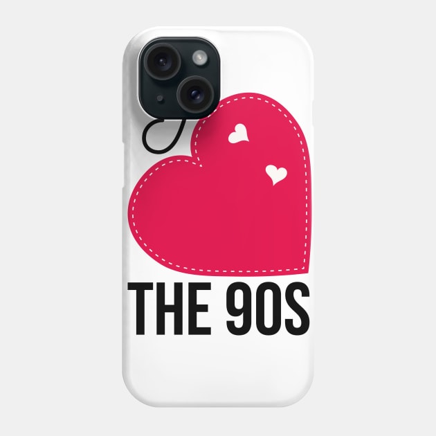 I love the 90s Retro Vintage Heart Phone Case by BadDesignCo