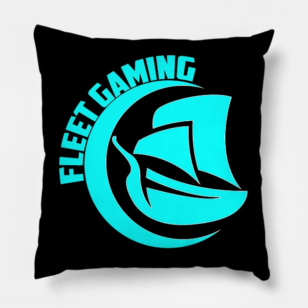 Fleet gaming logo Pillow by FleetGaming