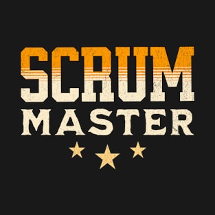 Retro Scrum Master T-Shirt