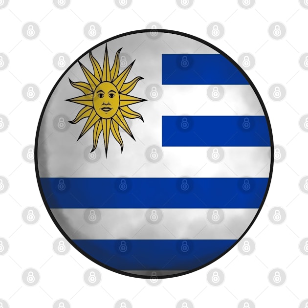 uruguay flag by persa