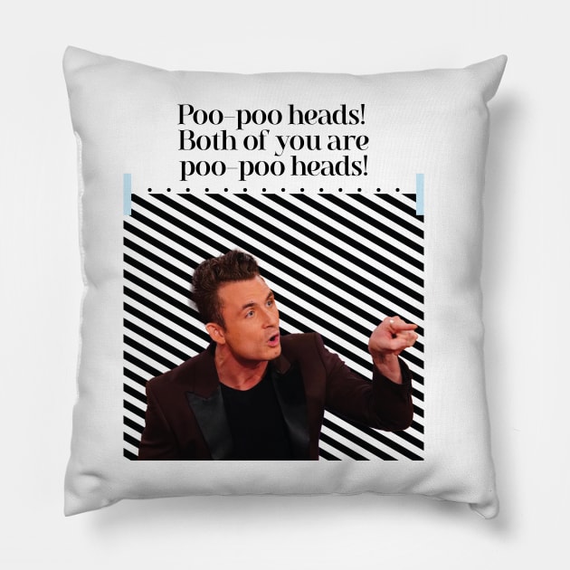 SCANDOVAL - JAMES KENNEDY - VANDERPUMP RULES Pillow by OKObjects