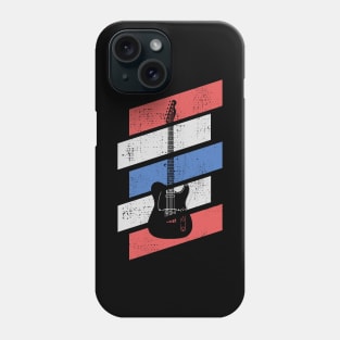 Retro Vintage T-Style Electric Guitar Phone Case