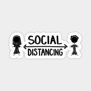 Social Distancing Magnet