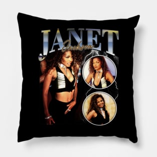 Janet Jackson Vintage Tour Concert Pillow