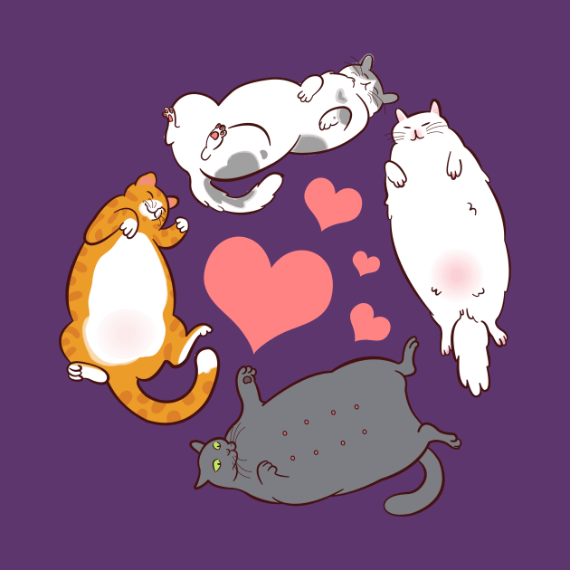 I love fat cats by Bananananananana