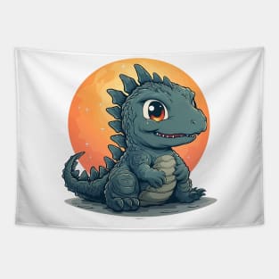 chibi godzilla Tapestry