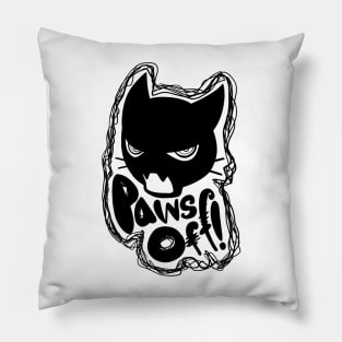 Angry cat 2 Pillow