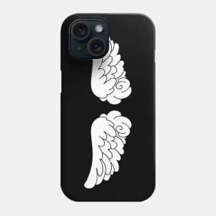 Fluffy White Wings Phone Case