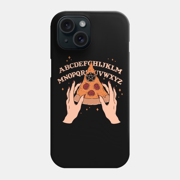 Ouija Pizza Phone Case by thiagocorrea