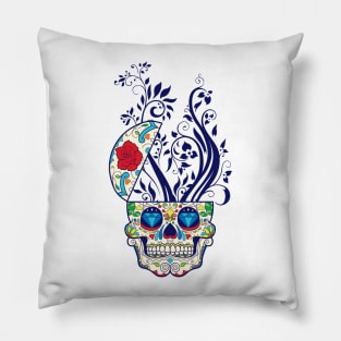 Sprouting Skull Pillow