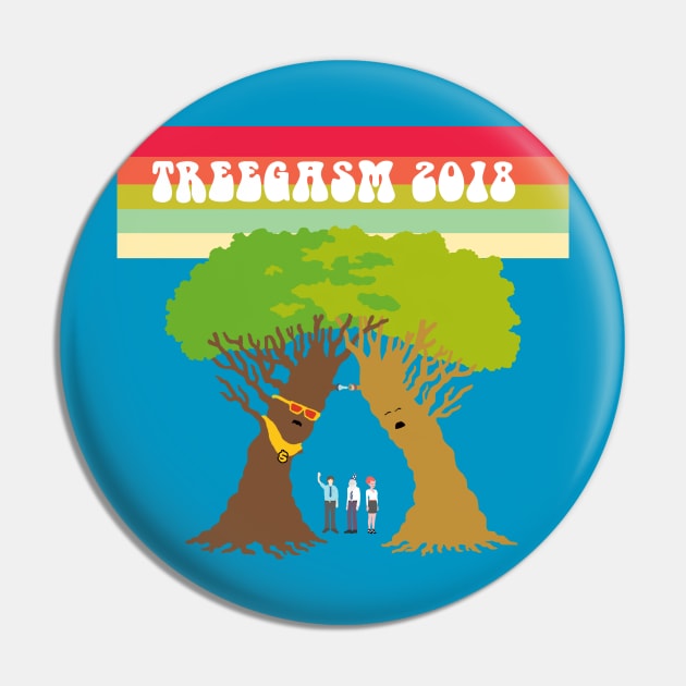 Treegasm 2018 Pin by gerbosphere