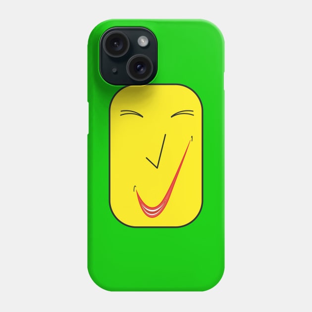 Check face - Fine smile SQ01. Phone Case by ezunique