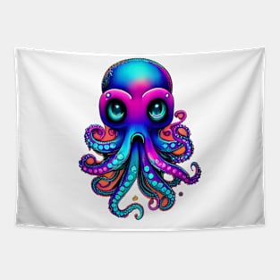 octopus of the future Tapestry