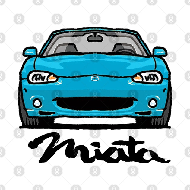 MX5 Miata NB Light Blue by Woreth