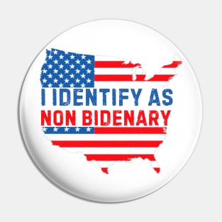 I identify as non Bidenary (v10) white Pin