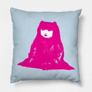 Nadja Doll Magenta Pillow