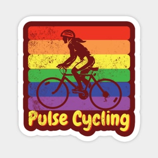 Cycling Woman T-shirt Magnet