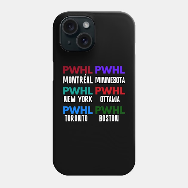 All PWHL MEMEBERS Phone Case by thestaroflove