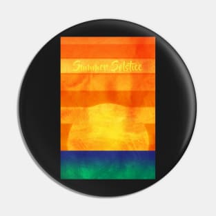 Sunrise in Summer solstice day Pin