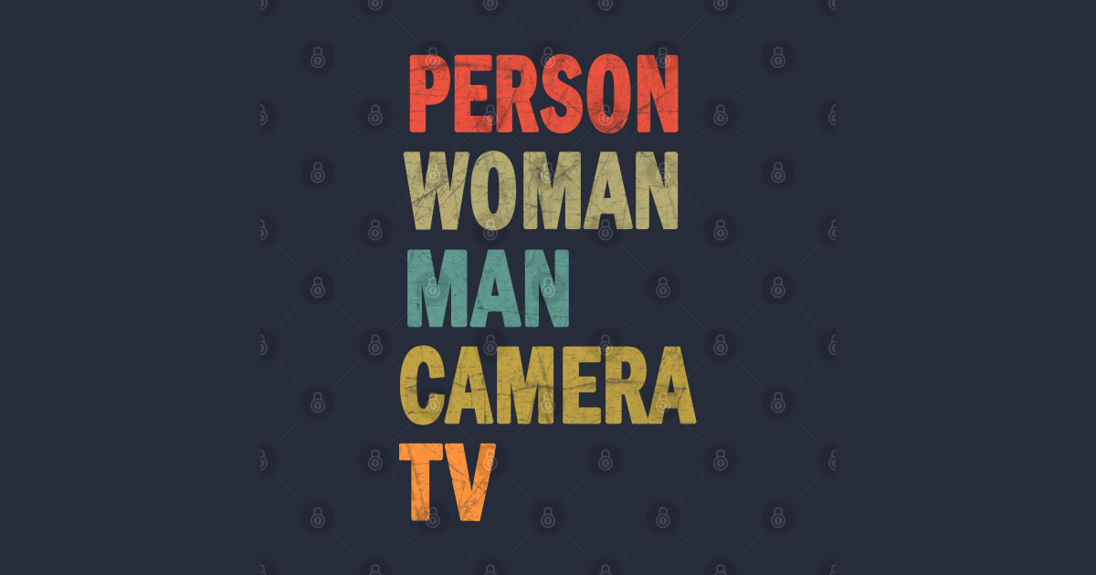 Person Woman Man Camera Tv Person Woman Man Camera Tv Posters And Art Prints Teepublic 1663