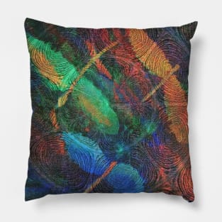 Abstract Dragonflies Pillow