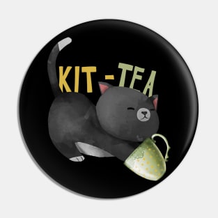 This is my favorite kit-tea shirt Pin