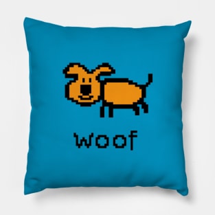 Dog Kids Pixelart Pillow