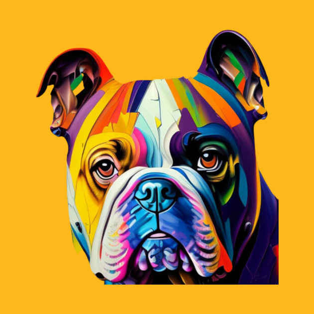 Colorful dog by Mcvipa⭐⭐⭐⭐⭐