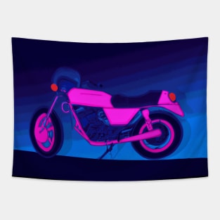 Art of a 2 stroke Motorcycle Tapestry