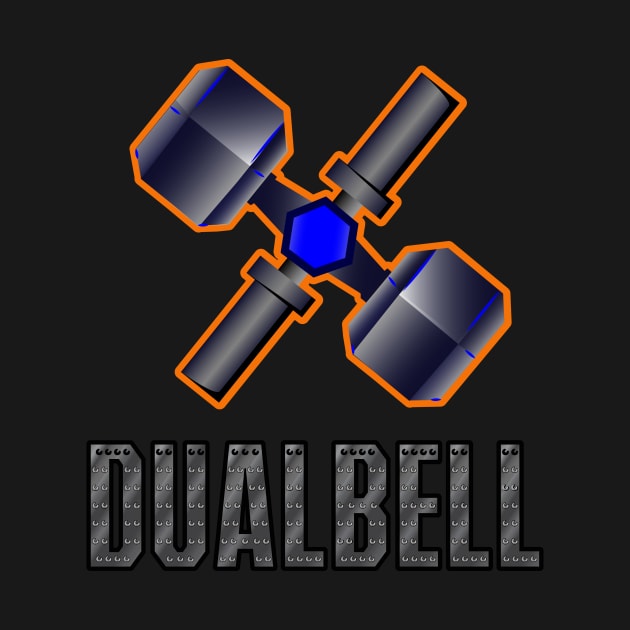 Dualbell Classic Chest Logo Dark by Dualbell Strong