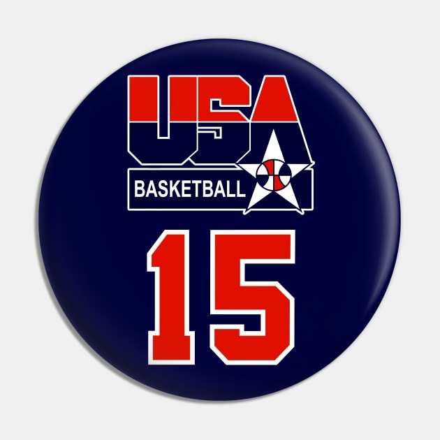 USA DREAM TEAM 92 - FRONT & BACK PRINT Pin by Buff Geeks Art