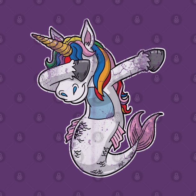 Dabbing Mermaid Unicorn by E